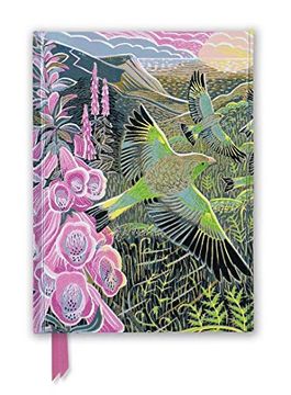 portada Annie Soudain: Foxgloves and Finches (Foiled Journal) (Flame Tree Nots) (en Inglés)