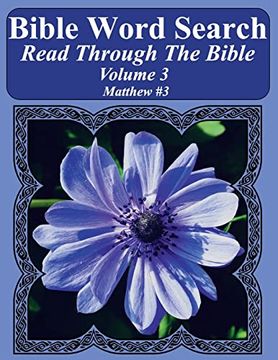 portada Bible Word Search Read Through the Bible Volume 3: Matthew #3 Extra Large Print (en Inglés)