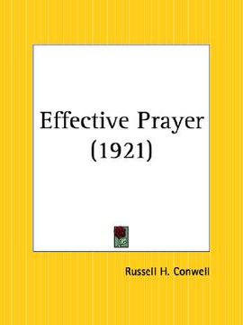 portada effective prayer (en Inglés)