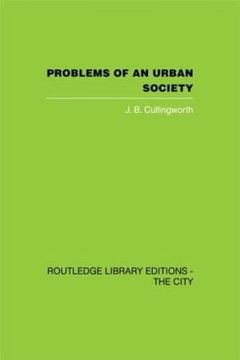 portada Problems of an Urban Society: The Social Framework of Planning (en Inglés)