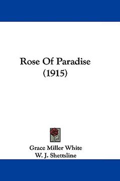 portada rose of paradise (1915) (en Inglés)
