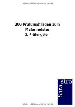 portada 300 Prüfungsfragen zum Malermeister (German Edition)