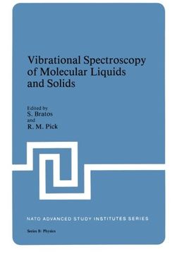 portada Vibrational Spectroscopy of Molecular Liquids and Solids (Nato ASI Subseries B:)