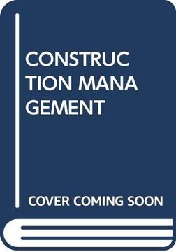 portada Construction Management (en Inglés)