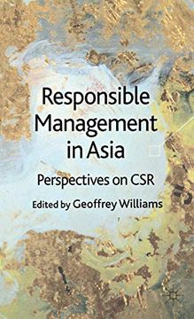 portada Responsible Management in Asia: Perspectives on csr (en Inglés)