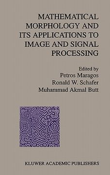 portada mathematical morphology and its applications to image and signal processing (en Inglés)
