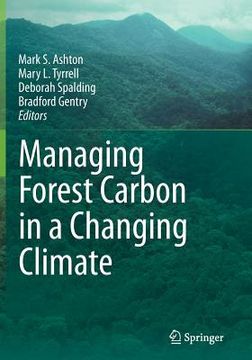 portada managing forest carbon in a changing climate (en Inglés)