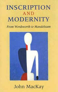 portada inscription and modernity: from wordsworth to mandelstam (en Inglés)