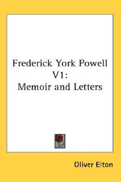 portada frederick york powell v1: memoir and letters (en Inglés)