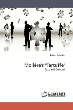 portada molire's "tartuffe" (en Inglés)
