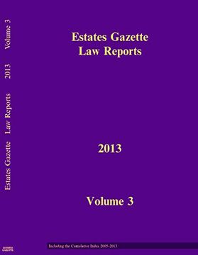 portada Eglr 2013 v3 (Estates Gazette law Reports) (en Inglés)