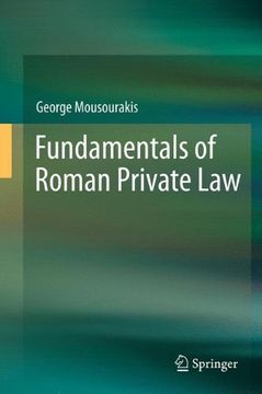 portada Fundamentals of Roman Private Law