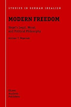portada modern freedom: hegel s legal, moral, and political philosophy (en Inglés)