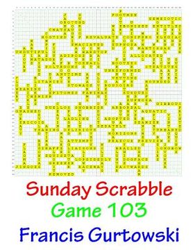 portada Sunday Scrabble Game 103 (en Inglés)