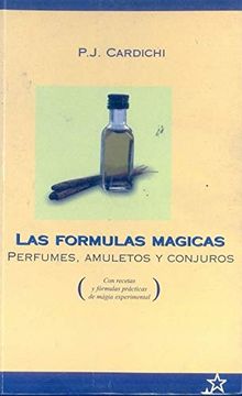 portada formulas magicas. perfumes amuletos y conjuros