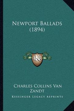 portada newport ballads (1894) (in English)