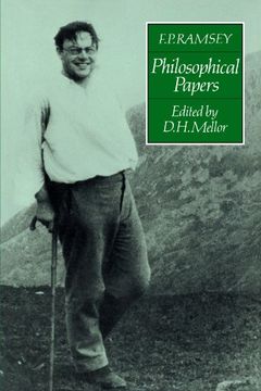 portada F. P. Ramsey: Philosophical Papers Paperback (en Inglés)