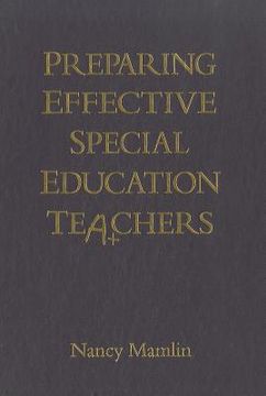 portada Preparing Effective Special Education Teachers (in English)