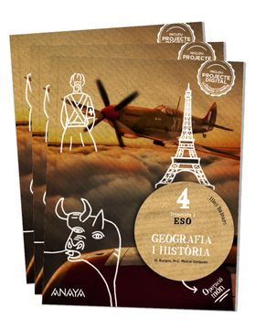 portada Geografia i Història 4. (en Catalá)