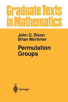 portada permutation groups (en Inglés)