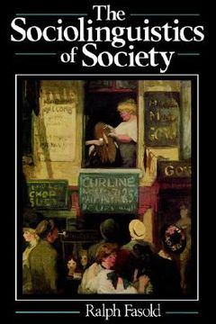 portada the sociolinguistics of society (en Inglés)