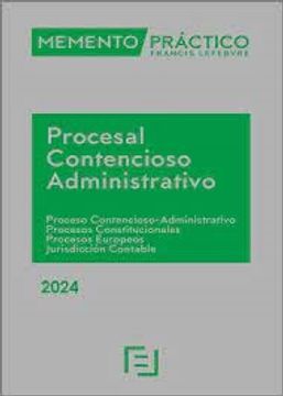 portada Memento Practico Procesal Contencioso-Administrativo 2024