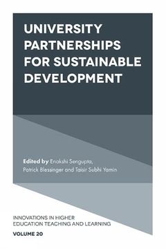portada University Partnerships for Sustainable Development (Innovations in Higher Education Teaching and Learning, 20) (en Inglés)