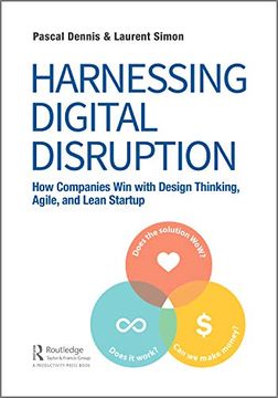 portada Harnessing Digital Disruption: How Companies win With Design Thinking, Agile, and Lean Startup (in English)