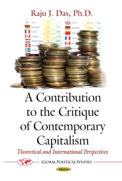 portada Contribution to the Critique of Contemporary Capitalism: Theoretical & International Perspectives (Global Political Studies)