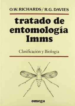 portada Tratado de Entomologia Imms (Volumen 2): Clasificacion y Biologi a (in Spanish)