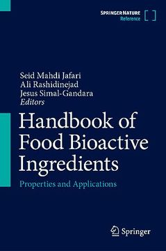 portada Handbook of Food Bioactive Ingredients: Properties and Applications (en Inglés)