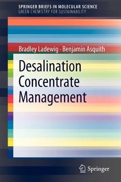 portada desalination concentrate management (en Inglés)