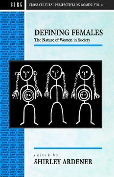portada defining females: nature of women in society (in English)