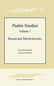 portada Psalm Studies, Volume 1 (Society of Biblical Literature History of Biblical Studies 2)