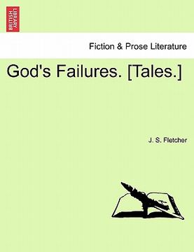 portada god's failures. [tales.] (in English)