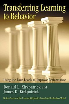 portada Transferring Learning to Behaviour; Using the Four Levels to Improve Performance (en Inglés)