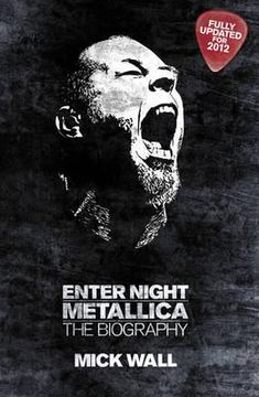 portada metallica: enter night. by mick wall (in English)
