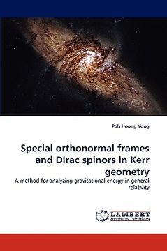 portada special orthonormal frames and dirac spinors in kerr geometry