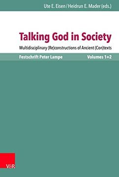 portada Talking God in Society: Multidisciplinary (Re)Constructions of Ancient (Con)Texts (Vols 1 & 2) (en Inglés)