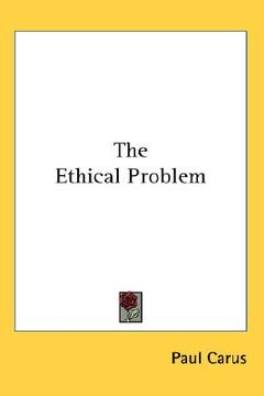 portada the ethical problem (in English)