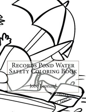 portada Records Pond Water Safety Coloring Book