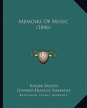 portada memoirs of music (1846) (en Inglés)