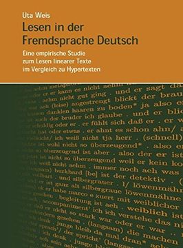 portada Lesen in der Fremdsprache Deutsch-Eine empirische Studie zum Lesen linearer Texte...