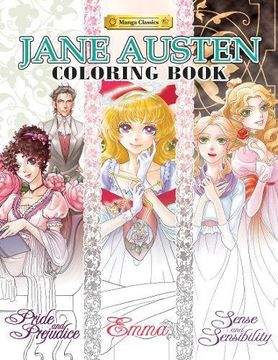 portada Jane Austen Coloring Book (Manga Classics) (en Inglés)