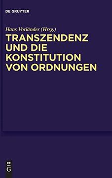 portada Transzendenz und die Konstitution von Ordnungen (in German)