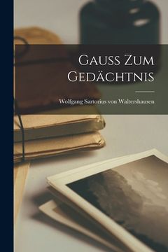 portada Gauss zum Gedächtnis (en Alemán)