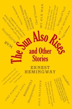 portada The sun Also Rises and Other Stories (Word Cloud Classics) (in English)