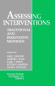 portada assessing interventions: traditional and innovative methods (in English)