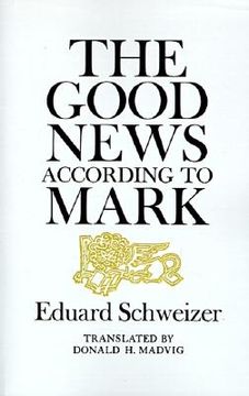 portada good news according to mark (in English)