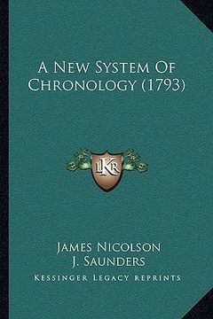 portada a new system of chronology (1793)